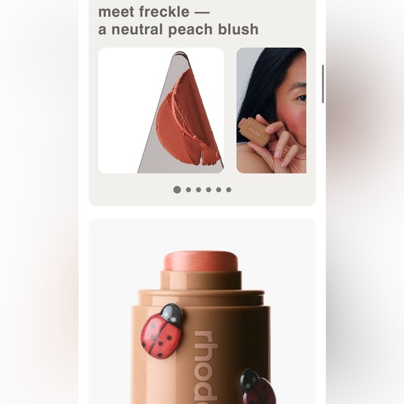 NWT- Rhode Pocket Blush- color freckle - Picture 5 of 6